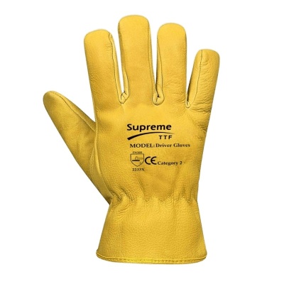 Supreme TTF DGYCG Leather Driver Gloves